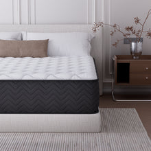 Load image into Gallery viewer, 12''Size Gel Memory Foam Medium Firm Hybrid Pillow Top Mattress In a Box with CertiPUR-US Certified