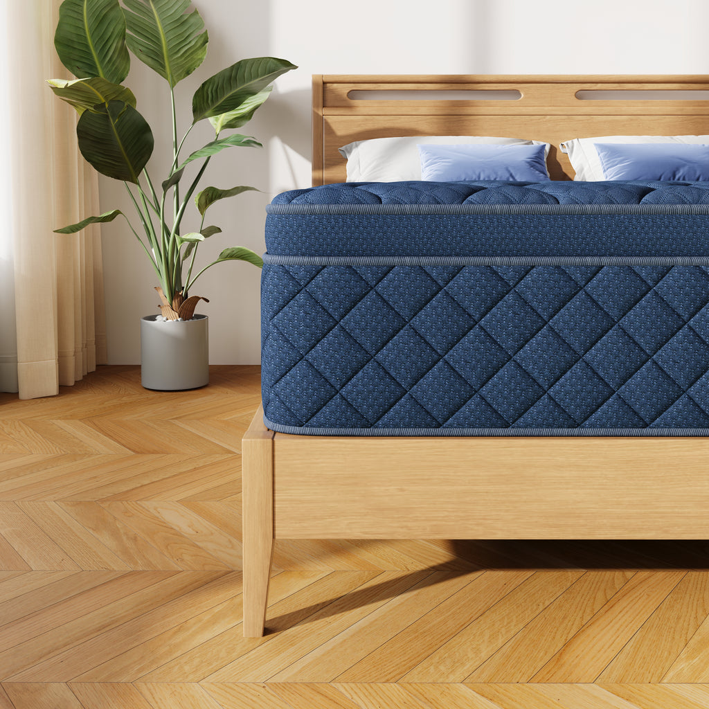 12'' King Medium Hybrid Mattress, CertiPUR-US, OEKO-TEX Certified