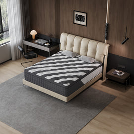 8'' Twin Medium Pocket Spring Hybrid Mattress With Memory Foam
